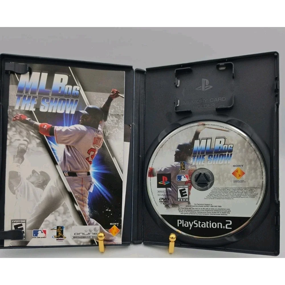 MLB 06 The Show Sony PlayStation 2 PS2 Game CIB SCUS-97500 Tested